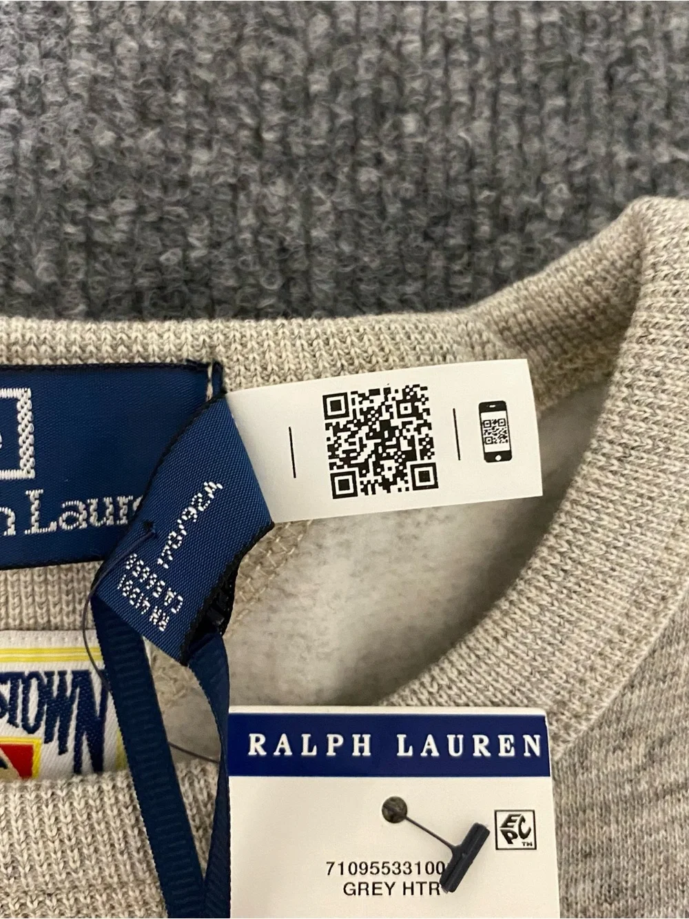Polo Ralph Lauren x New York Yankees Vintage Fleece Mens S Crewneck Sweatshirt